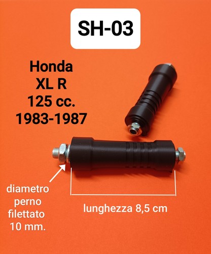 Coppia supporti gomma per - supporti, in