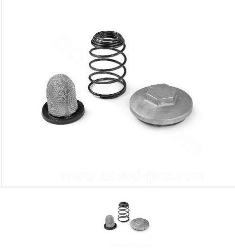 Kit tappo scarico filtro a - tappo, +